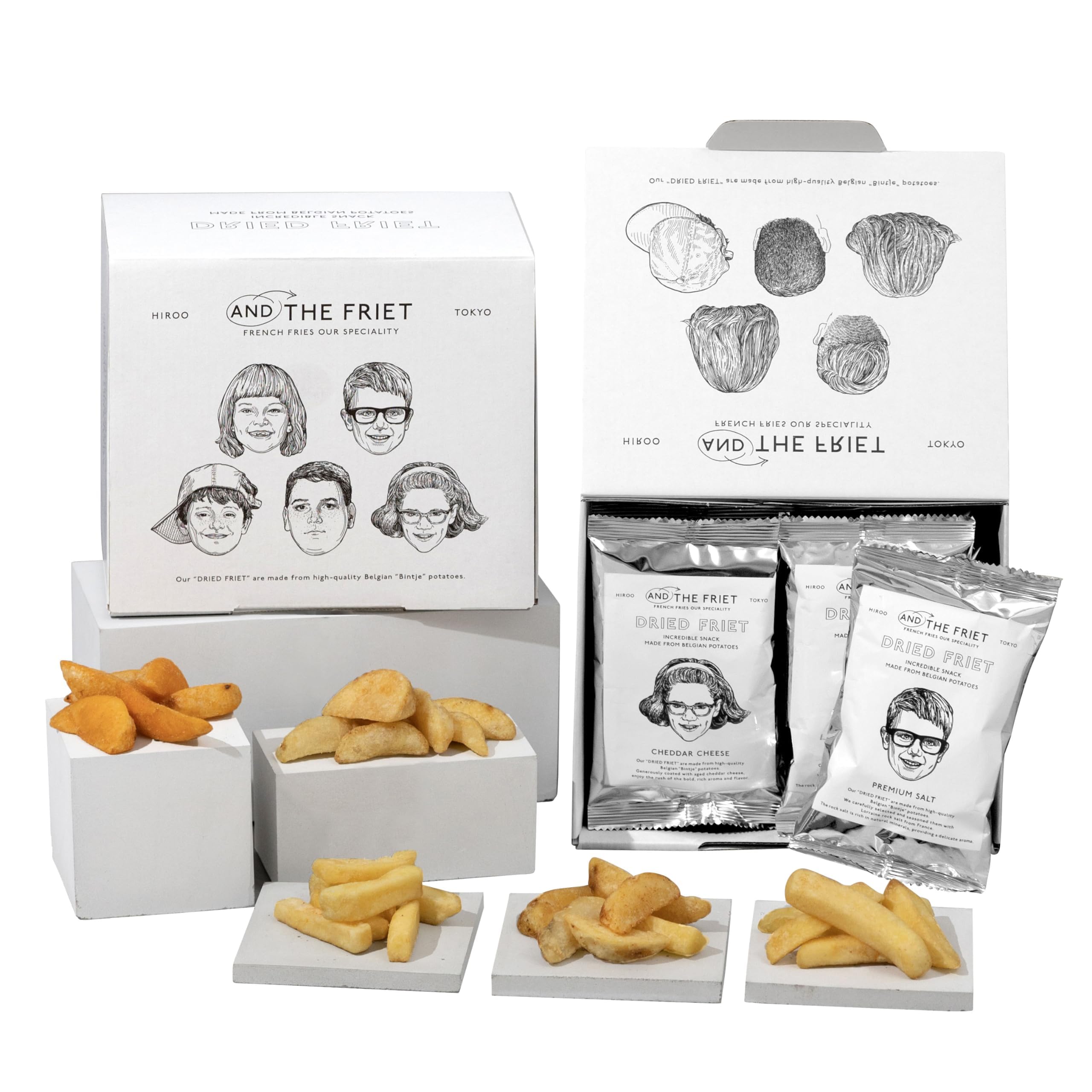 Amazon.co.jp: AND THE FRIET アンド・ザ・フリット Mini 10-Piece